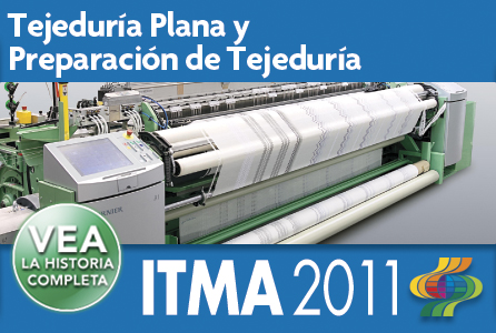 La exposición ITMA 2011, que se realizó por primera vez en Barcelona, España, en las modernas instalaciones de la Fira de Barcelona Gran Via, marcó la 16ava feria y el 60avo aniversario de la mayor exposición de maquinaria textil en el mundo. 