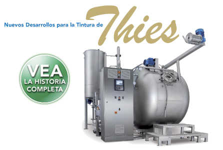 La firma alemana ofrece máquinas para el teñido de hilados y tejidos de alta calidad, con una reducción en el consumo de colorantes, agua y energía.